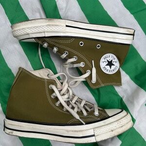 Converse Chuck 70 Hi Dark Moss Green Sneakers